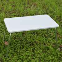 床上小桌子可折叠学生宿舍桌子卧室坐地学习桌吃饭桌家用小桌子 镀锌腿白雨点[长56宽36高28]8