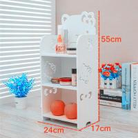 现代镂空雕花床头柜收纳柜卧室小柜子简易经济型时尚小柜子小桌子 新款[小号不带门]