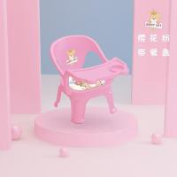宝宝餐椅婴儿吃饭餐桌学坐座椅便携式多功能家用幼儿可折叠宝宝椅 亏本售卖*小熊餐椅粉