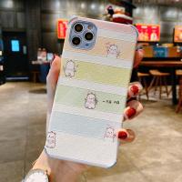 苹果12手机壳樱桃小丸子iPhone11ProMax卡通x/xs/xr/7plus/8/6s潮 四角防摔小羊皮软壳[开森