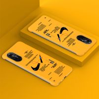 华为nova8手机壳超薄时尚7pro防摔耐脏6se潮牌7创意5i男女5z断钩 华为nova8 [断钩-活力黄]无边框设计