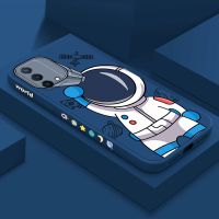 oppok9手机壳新款液态硅胶oppok9保护套创意镜头全包防摔软壳超薄 魔方侧图-[竖版宇航员]-海军蓝 oppok9