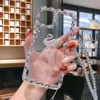 苹果x手机壳iPhone11透明防摔7plus软壳xr/xsmax硅胶6s奢华8p女6s 钻石壳天鹅（单壳） 苹果iPh