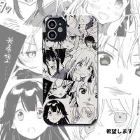 漫画少女苹果12手机壳皮纹iphone11pro/7plus/Xr软Xsmax/8/6s女11 漫画白底少女[皮质软壳]