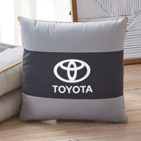 汽车抱枕被午睡车载枕头被靠枕车内空调被多功能汽车标靠枕折叠被 丰田 40x40cm展开150x100cm