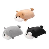 MINISO名创优品 狗狗毛绒公仔床上娃娃午睡枕靠垫儿童玩偶女新款 黄色 43.5*17.4*22.3cm