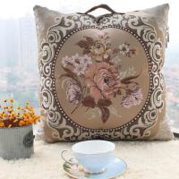 欧式抱枕被子两用办公室午睡被子沙发靠垫被汽车靠枕被子三合一 A款 常规款展开110X150CM