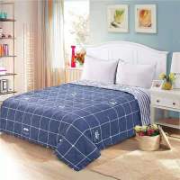 空调被夏凉被特价清仓薄款被子被芯被套单人双人宿舍学生被可机洗 与你有约 70*90cm(随机发盖肚被)