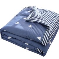 夏季空调被双人夏凉被单人夏被学生薄被子夏天儿童亲肤被可水洗 爱巢 80x140cm儿童空调被