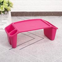 儿童餐盘早教桌床上小桌子电脑桌玩具游戏书桌写字桌宝宝吃饭餐桌 玫红色