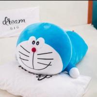 哆啦a梦公仔 毛绒玩具睡觉抱枕床上蓝胖子超大号机器猫玩偶布娃娃 趴款微笑 40厘米[幼儿玩耍适宜款]