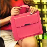 苹果新ipad平板保护套air/2保护壳mini 1/2/3/4手提包pro 9.7皮套 玫红色(手提包) mini12