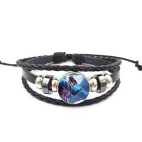 王者周边手环皮肤至尊宝白虎志同款送同学礼物皮材质王者荣耀手链 孙悟空-至尊宝 袋子装