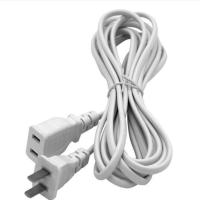 3米小吊扇电源延长线风扇电动车充电加长线插座两脚2孔对接插线板 3米小吊扇手机电动车充电延长线插座排插