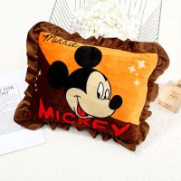 新款已注水热水袋腰带充电式毛绒防爆暖手宝女暖肚子电暖宝暖水袋 热水袋+小鼠插手款