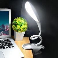 良亮可夹子式台灯卧室床头灯护眼工作学习灯长臂创意现代简约灯具 8818USB插电款