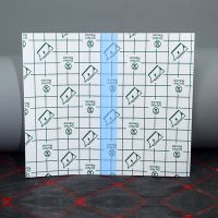 pu膜防水贴肚脐贴空白贴穴位贴防过敏透气胶布膏贴三伏贴布空心贴 6厘米x6厘米(100片)