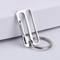 不锈钢钥匙扣304汽车钥匙扣挂件钥匙链圈创意腰挂男士简约钥匙扣 PLD003