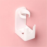 电动牙刷架浴室自粘无痕牙刷置物架免打孔牙刷杯架牙具座牙刷座 白色1个