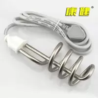 电热管烧水器烧水棒洗澡不锈钢快速烧水宿舍工地家用新款电水管 不锈钢2500W（1支价) 不需要水温计