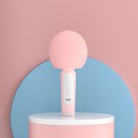 索爱MC13儿童话筒音响一体麦克风全民K歌神器手机蓝牙无线家用 元气少女粉