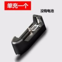 派力德大容量可充电18650锂电池2400MAH带保护板3.7V强光手电电池 单充一个