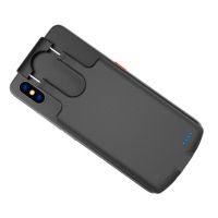 万能安卓通用背夹式充电宝无线适用联想小米三星华为魅族手机电池 type-c接口炫酷黑 10000毫安