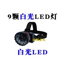 超亮蝎子灯捕蝎头灯紫光头灯LED强光远射充电头戴式手电筒捕豆虫 白光强光头灯(8白光+1白光)