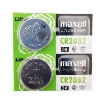 Maxell万胜CR2032H纽扣电池3V铃木 路虎捷豹汽车遥控钥匙电子电池 CR2032 2粒带包装