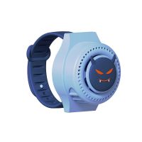 REMAX手表小风扇迷你充电随身便携静音腕带卡通可爱儿童学生电扇 [小恶魔]三挡调速*清爽舒适