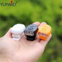 迷你帽子灯3LED夹帽灯便携式照明灯钓鱼灯头灯工作灯送CR2032电池 白色款
