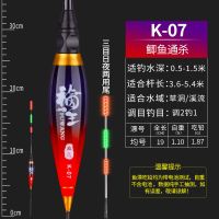 浅水夜光漂电子水无影水皮草洞纳米夜钓鱼漂小鲫鱼浮漂3目亮 K-07鲫鱼通杀(吃铅1.87g) 1支装