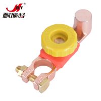 耐施特通用汽车黄铜电源开关电瓶桩头端子卡子接头断电保护防漏电 正极19MM(一只)