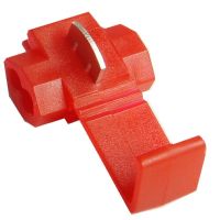 50只快速连接器接头阻燃接线夹免剥线接线端子蓝色卡子电线分线器 0.3至1.0线径用 [50个]