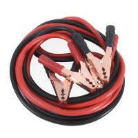 汽车用电瓶线夹子加粗芯搭火线应急启动电源线搭车打火电池连接线 搭火线[含4个夹子2条2米线]