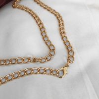 镭射小包包女2020新款潮透明子母包韩版百搭手提单肩包简约斜挎包 金色(链条收藏优先发货)