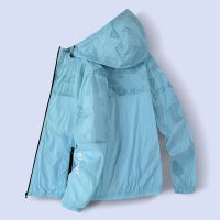 森马集团旗下品牌Glemall夏季防晒衣服舒适透气薄款百搭休闲夹克 月蓝色 S [关注店铺,优先发货]