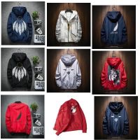 春秋男士外套韩版潮流工装夹克青少年学生连帽褂子薄款休闲上衣服 [春秋款]随机发一件 M