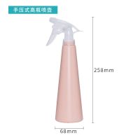 园艺塑料喷壶室内手压式多肉小型可爱家用通用喷雾瓶喷水浇花神器 高瓶粉色喷壶