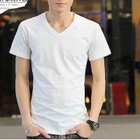 [棉]夏季男装短袖t恤男新款衣服男士打底衫半袖男POLO衫体恤男 [31白色]高品质 M码[90一110]