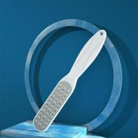 磨脚神器皮老茧家用搓脚板工具修脚底刮脚后跟硬皮打磨磨脚石 双面磨脚器 白色[单个装]