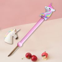 手工diy俄罗斯戳戳绣材料包卡通毛线画戳戳乐搓搓绣墩绣 独角兽戳笔 戳笔+绣绷+剪刀