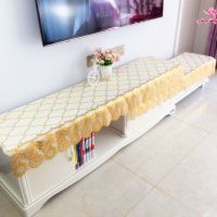 PVC烫金电视柜罩电视柜台布电视柜垫子床头柜盖布防水茶几台布【8月30日发完】 340烫金 49*60(床头柜）