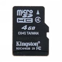 原装东芝8G高速手机监控记录仪tf卡16G 32G 内存卡音箱佛歌唱戏机 4GB 金士顿 C4裸卡