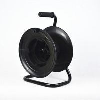 电线收纳盘小型家用移动收线神器绕线盘移动电缆线卷线盘空线盘 260塑料无插座空盘(特价无插头) 牛脾气高端电缆盘(空盘送