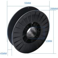 电缆盘塑料移动电缆线绕线盘收纳盘拖盘200盘空盘手动电线卷线盘 55--200盘