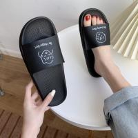 珍珠一字带凉鞋女平底鞋2021夏新款仙女风度假沙滩百搭配裙女鞋子 黑 35