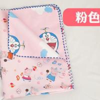 双面水晶绒隔尿垫防水大号可洗新生儿床垫月经垫老人生理垫四季用 双面水晶绒(可爱粉色) 50*70cm