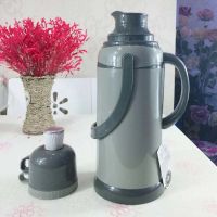 微型床头迷你热水瓶1.2升3磅暖水瓶外壳便携暖壶不锈钢暖瓶保温瓶 深空灰 聚酯面(外壳不含内胆)