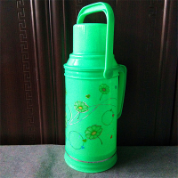 家用办公用热水瓶壳保温壶皮暖水瓶暖瓶暖壶开水瓶3.2L外壳 8827花型随机绿色外壳